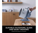 Shark FlexBreeze HydroGo Misting Fan – Glacier Blue | FA050UKBL