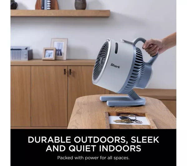 Shark FlexBreeze HydroGo Misting Fan – Glacier Blue | FA050UKBL