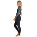 C-Skins NuWave Element 3/2mm Womens FL Back Zip Black Forest