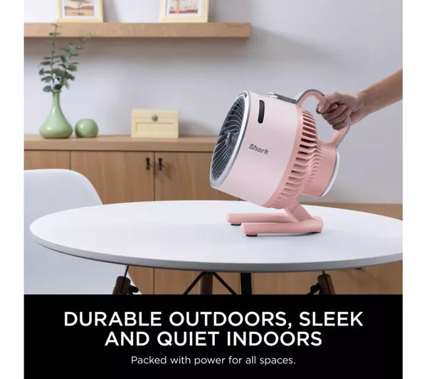 Shark FlexBreeze HydroGo Misting Fan – Quartz Pink | FA050UKPK
